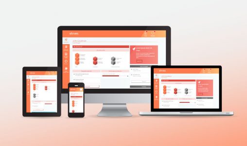 Elvves UI design and development featured image