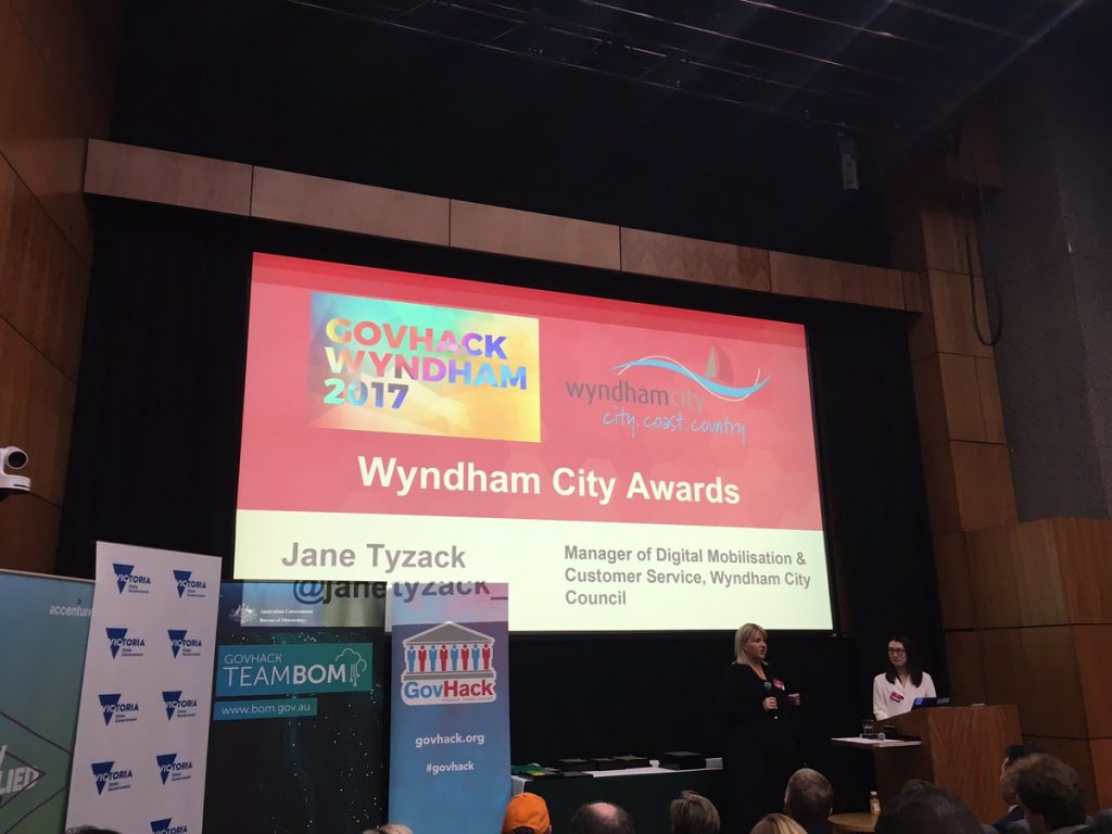 GovHack Wyndham 2017 branding design event branding 1