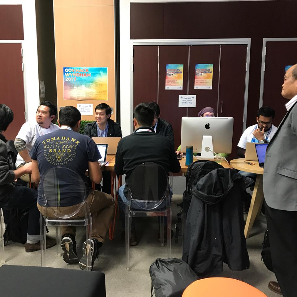 GovHack Wyndham 2017 branding design event branding 1