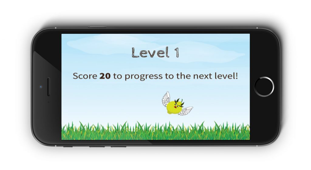 Grumpy Fruits game level start