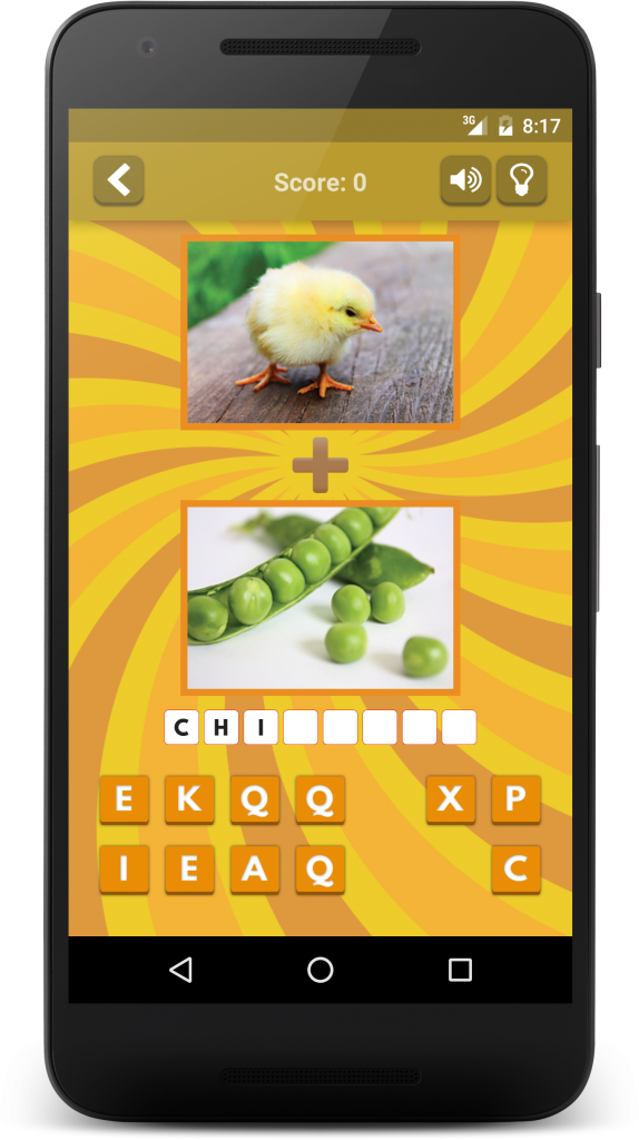 Muchword app design and development gameplay